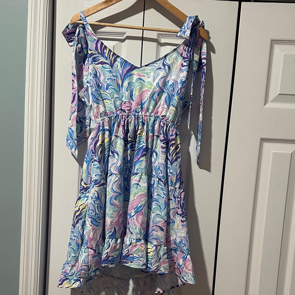 Simply Southern Multicolor Backless Dress